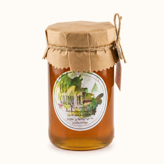EKO gozdni med – 450 g kozarec