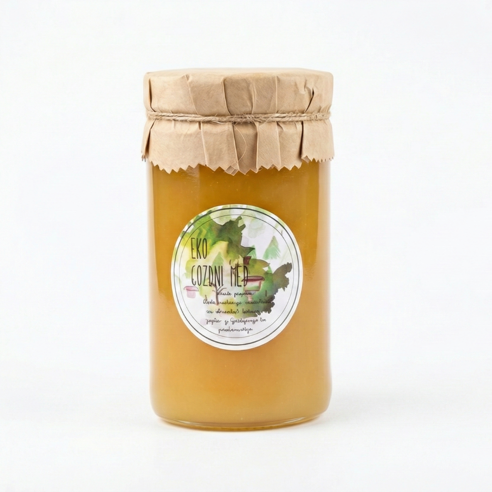 EKO Gozdni med – Temno zlato iz neokrnjenih gozdov.