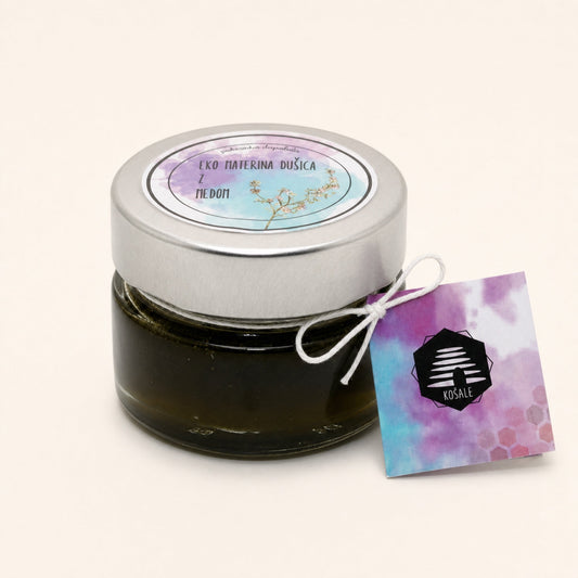 EKO materina dušica z medom – 60 g kozarec